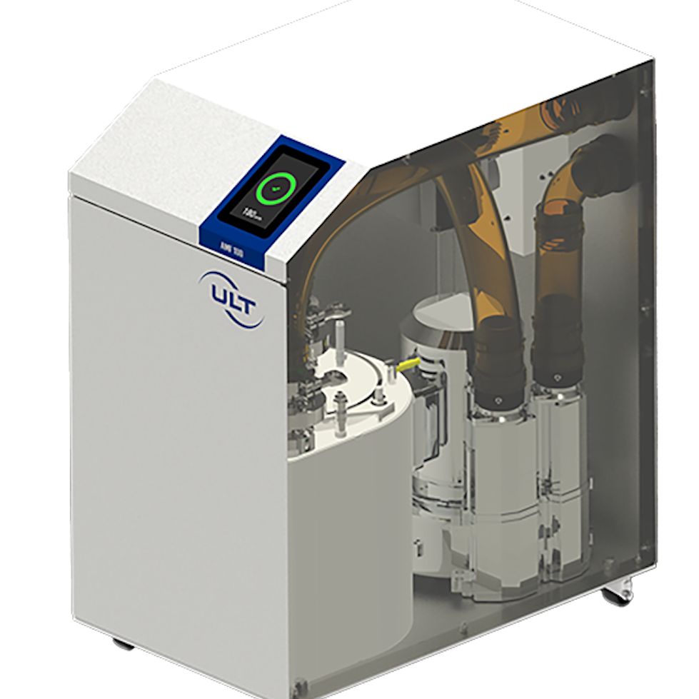 Rendering des Gerätes mit transparentem Blick auf das Filtersystem