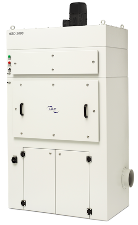 Absauganlage für größere Mengen Staub