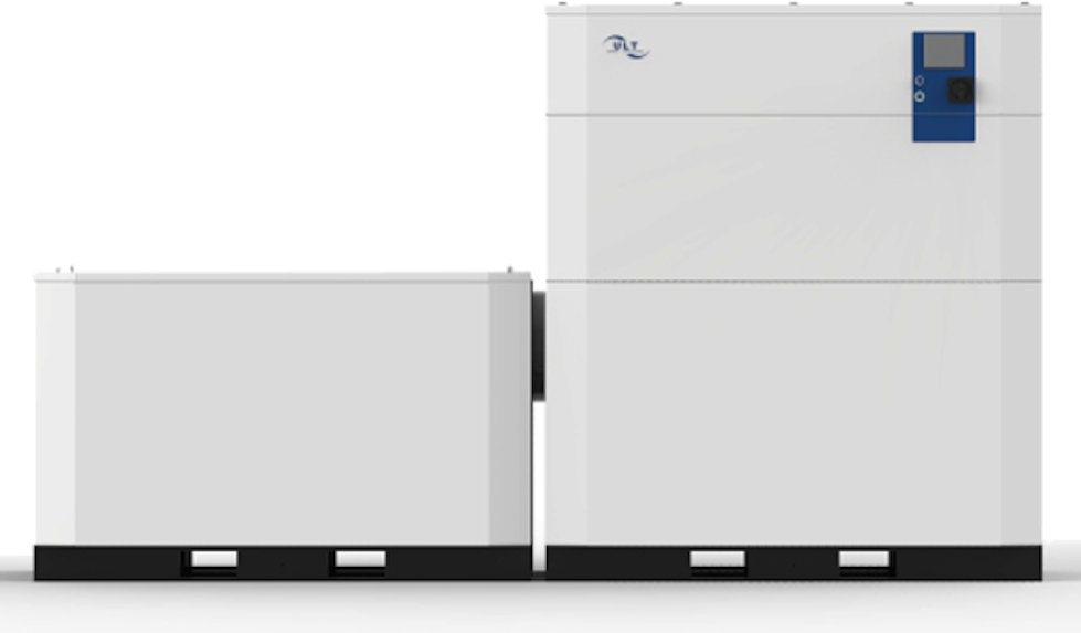 Modular design of the process air dehumidifier