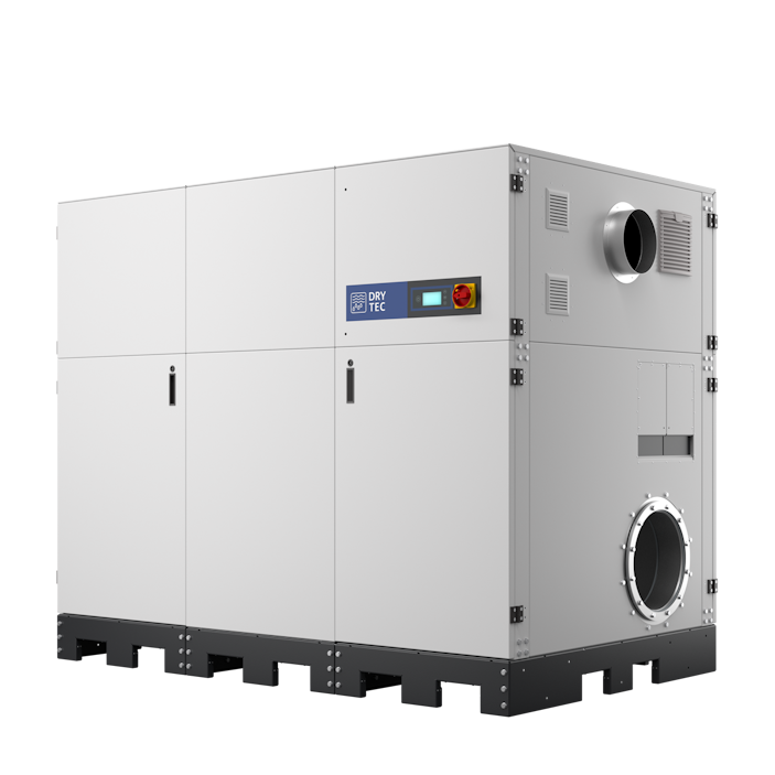 Graue Anlage mit Anschlüssen und Panels