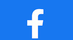 facebook-Logo: weißes F auf blauem Kreis