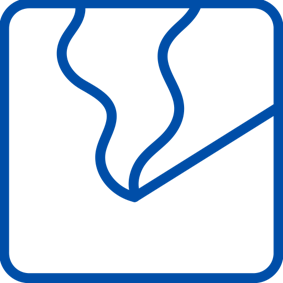 Lötrauch icon blau