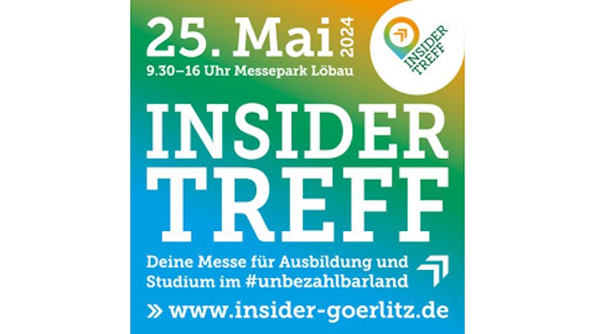 Grafik mit Informationen zur Messe für Ausbildung und Studium