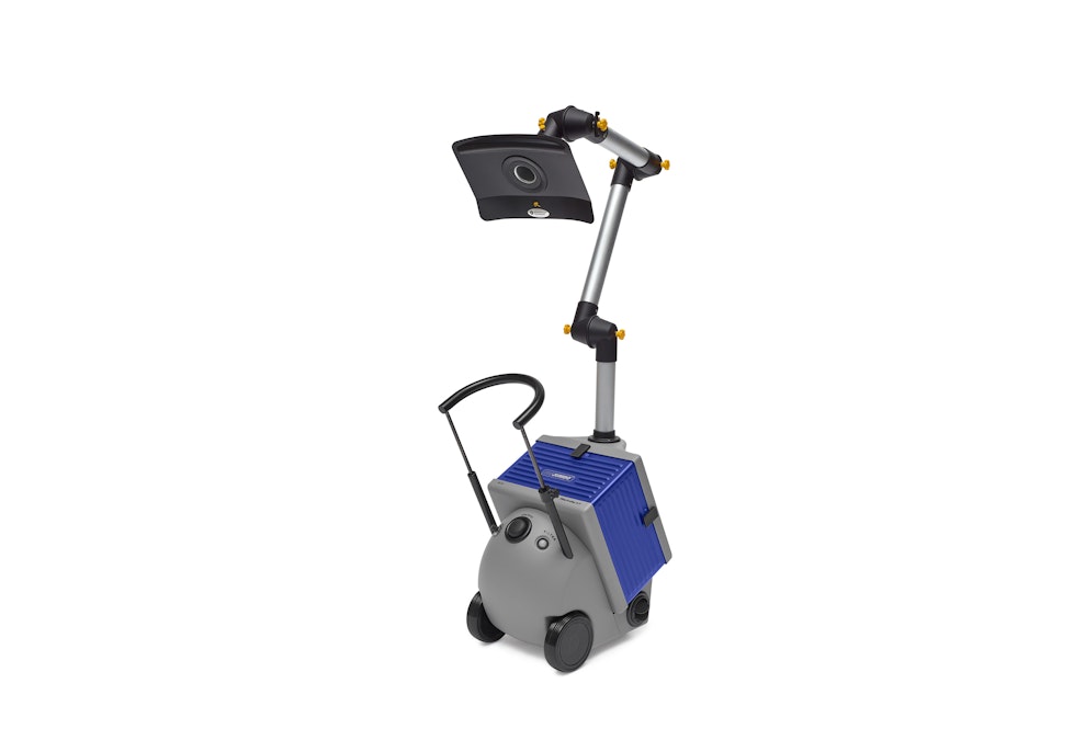 Mobile extraction system for dust removal