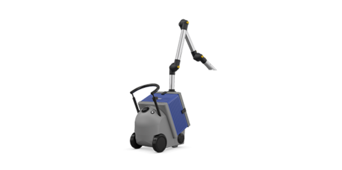 Mobile Filteranlage für Lötrauch und Lötdampf | Flexible Absaugung