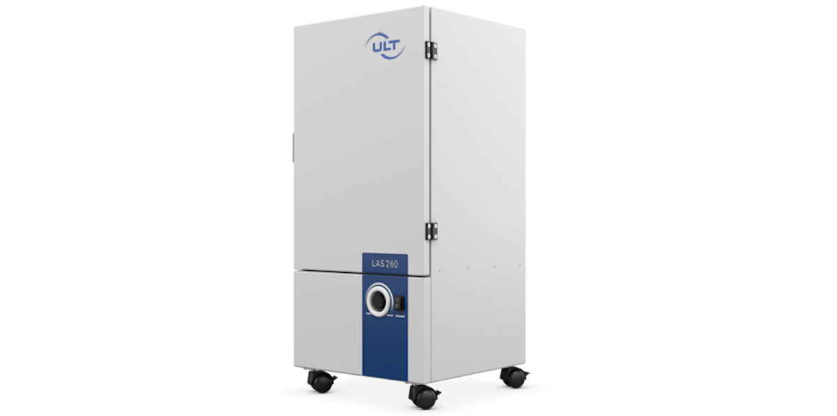 Die neue Laserrach-Absauganlage in neuem Design