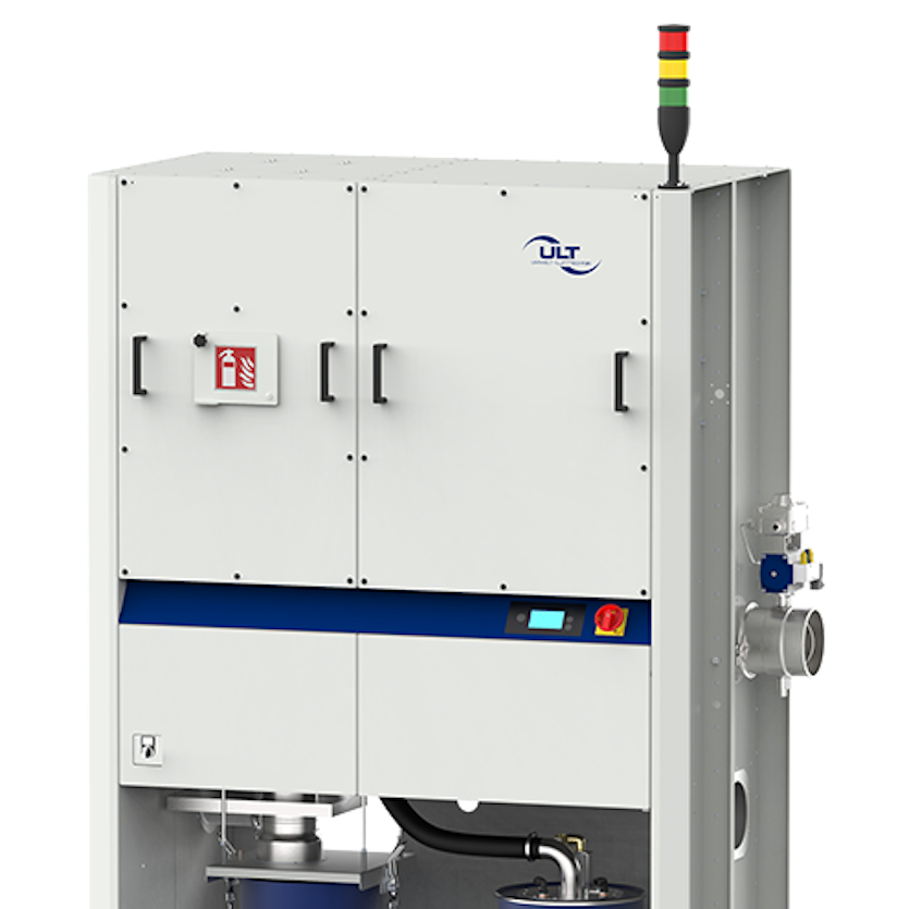 Flexible laser fume extraction