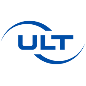 Blue logo of fume extraction vendor ULT