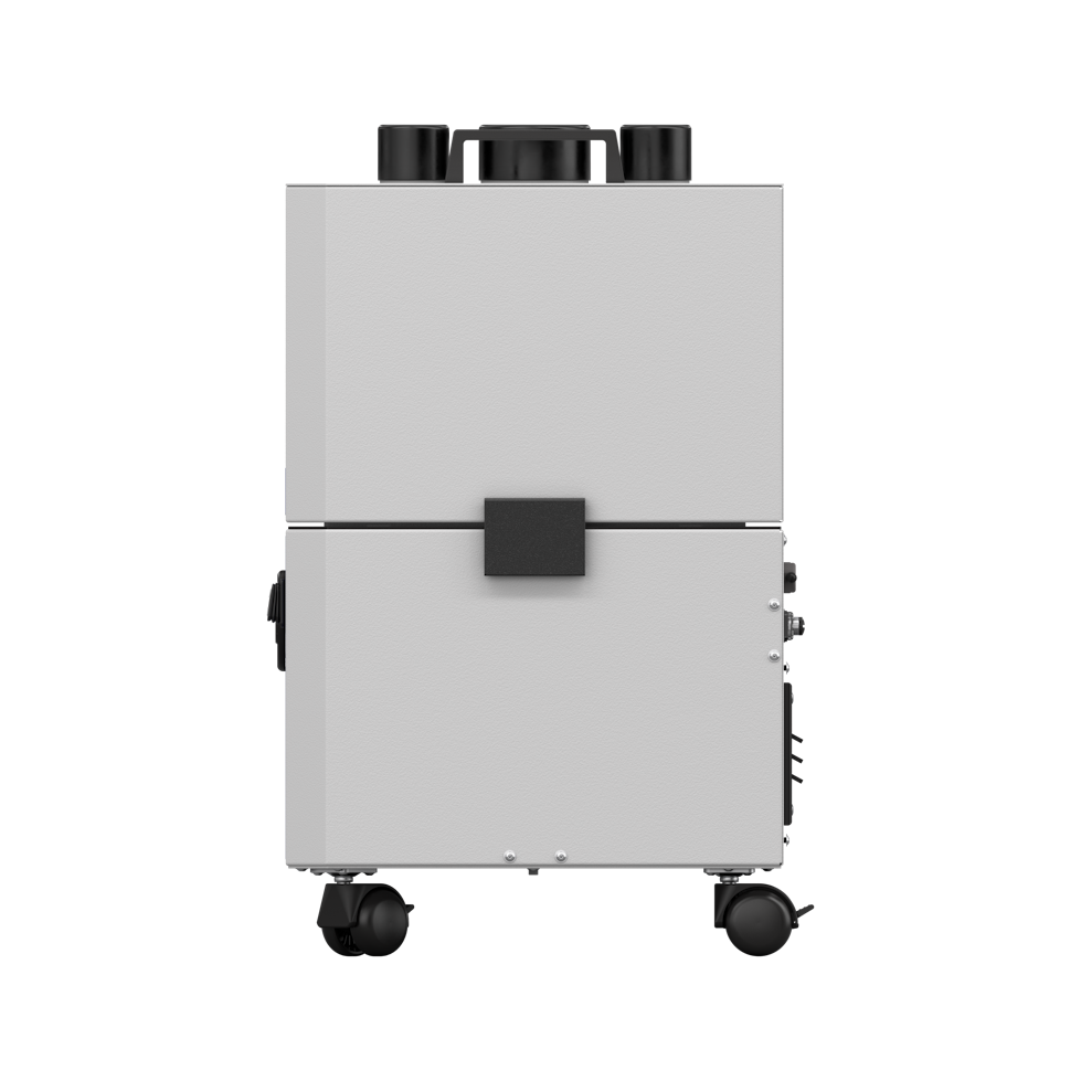 Mobile soldering fume extraction and filtration