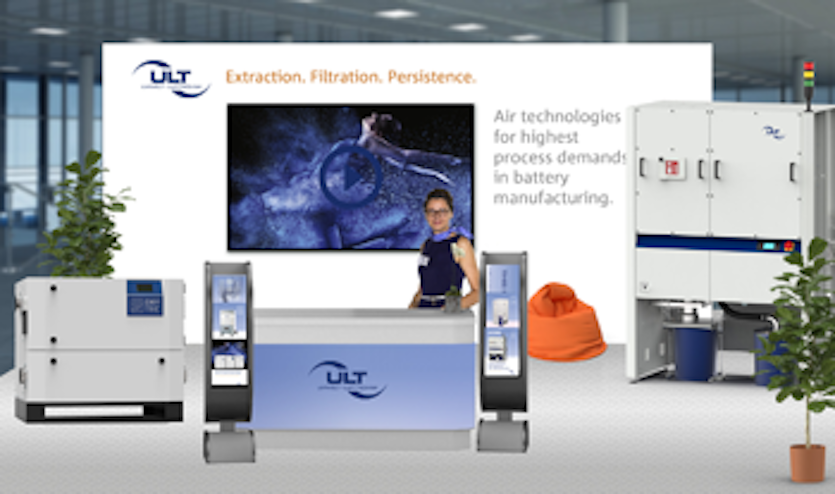 Messestand der ULT bei der VBE 2021