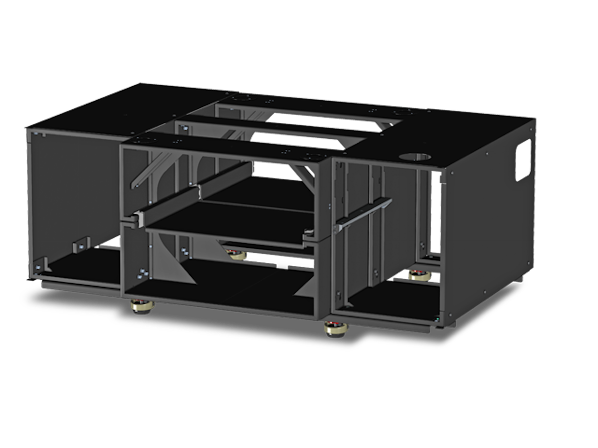 Rendering des Basismodells für den Roland-Drucker