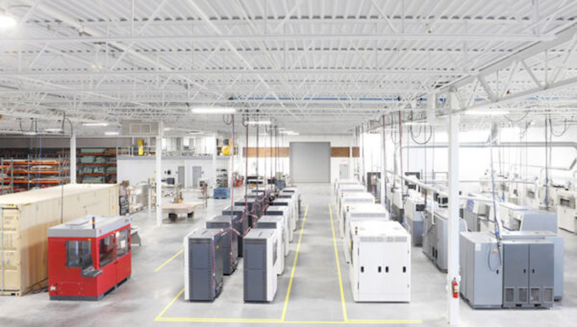 Produktionsanlagen in der additiven Fertigung