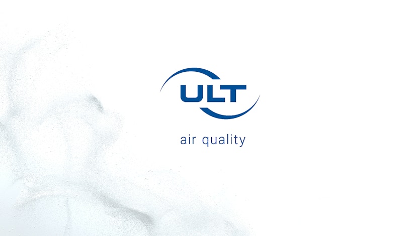 Image-Bild, Logo and Claim "air quality" of ULT AG