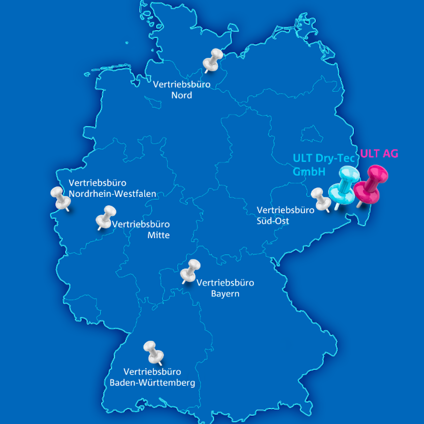 Firmensitz, Händler und Partnerfirmen für Absauganlagen