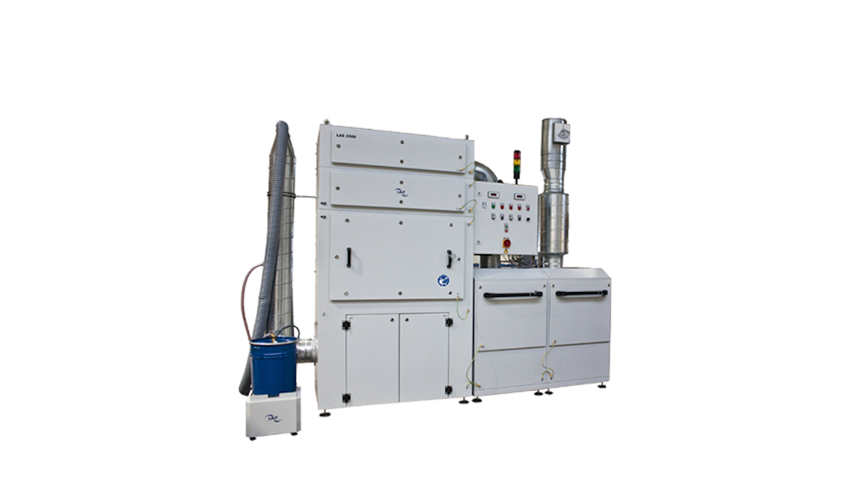 Specifically designed and built air filtration system