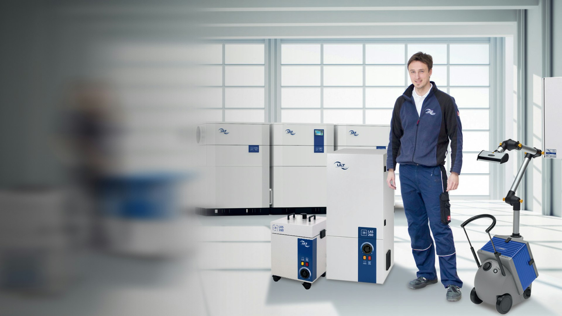 Wide range of air handling systems for fume extraction and air drying