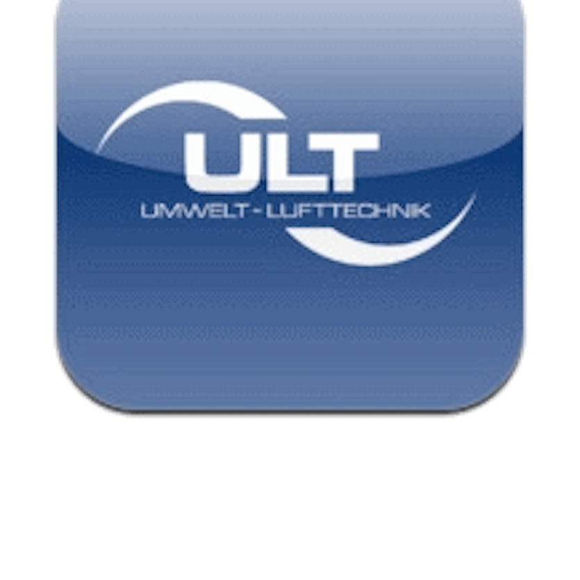 ULT-App „Absaugrechner“für IOS auf transparentem Grund